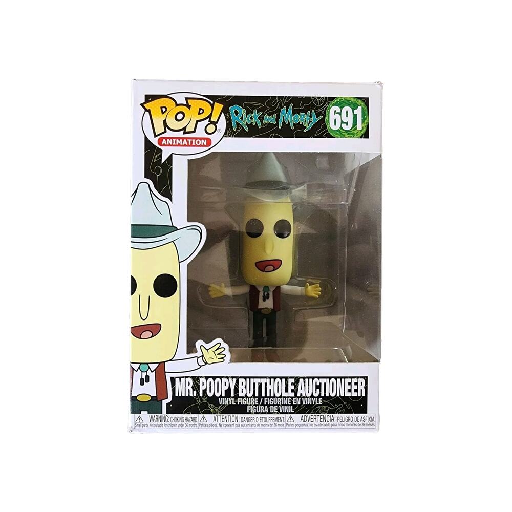 Funko pop Mr. Poopy Butthole Auctioneer